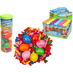 4265 Balony na wodę bomby wodne zabawa baloniki w tubie 80 sztuk 