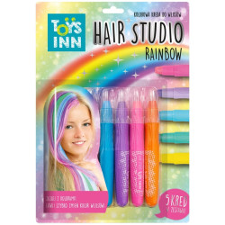 5935 Kreda do włosów Rainbow 5 sztuk Hair Studio Toys Inn