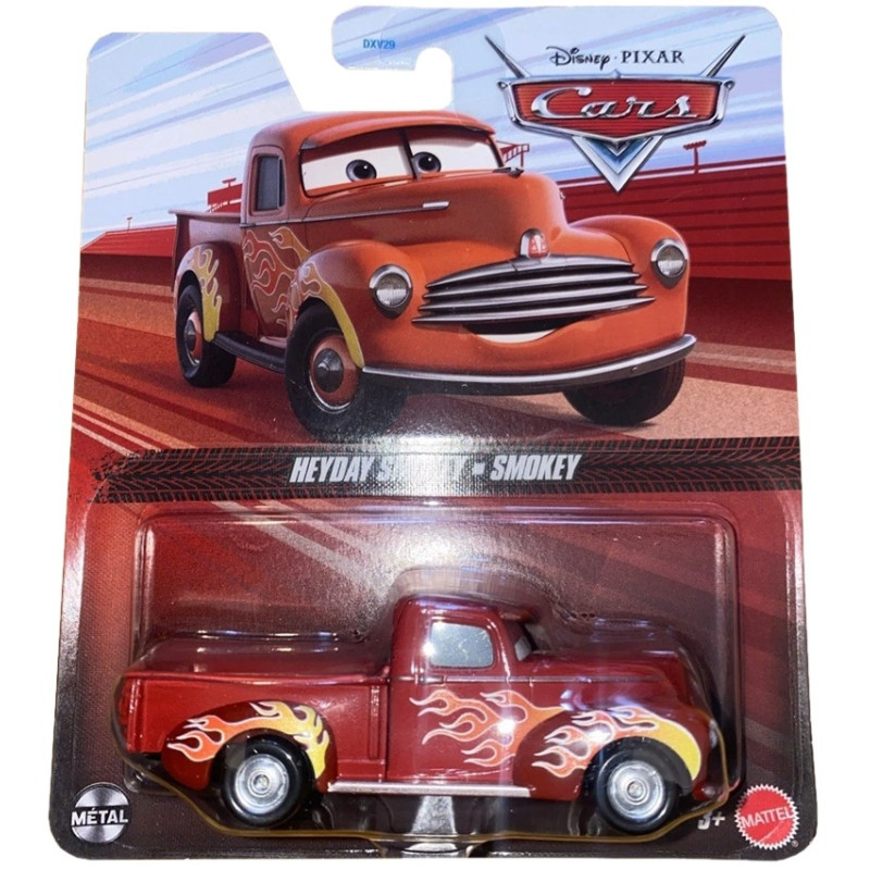 2178 Auto Cars Disney Pixar Heyday Smokey - Smokey metal Mattel 
