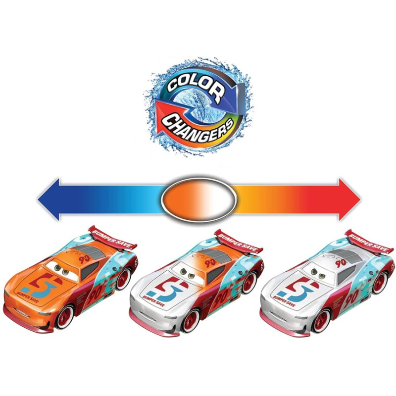 0737 Auto Cars Disney Pixar 2w1 Paul Conrev zmieniający kolor