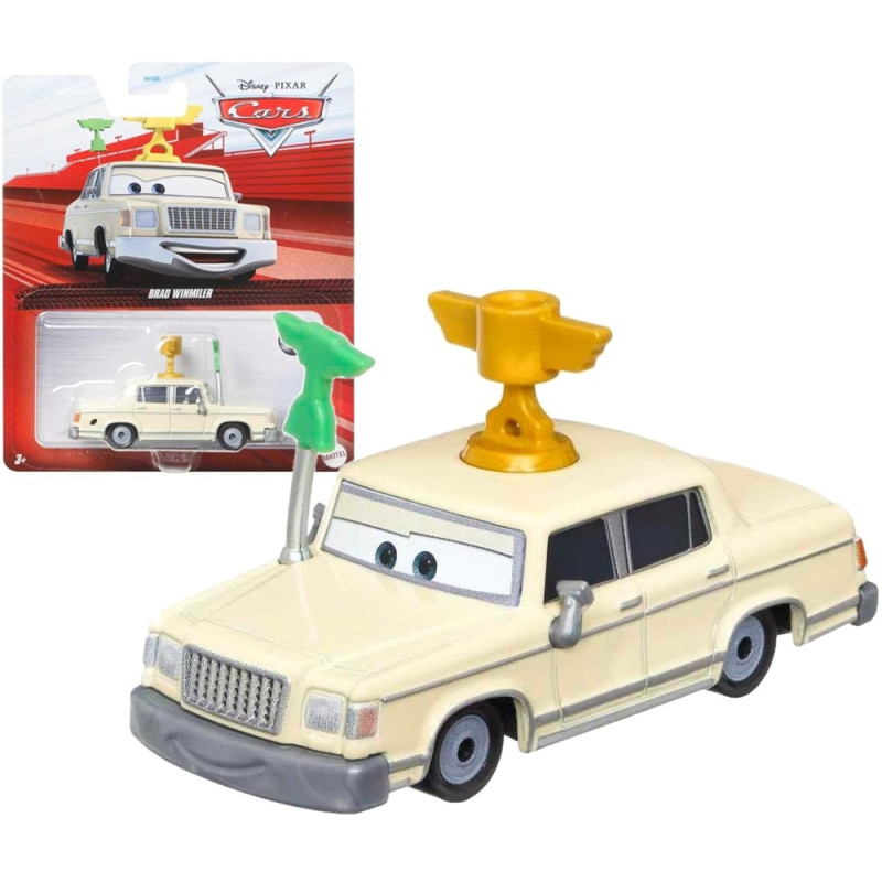 3161 Auto Cars Disney Pixar Brad Winmiler metal Mattel