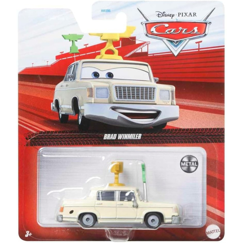 3161 Auto Cars Disney Pixar Brad Winmiler metal Mattel