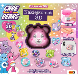 7027 Naklejkomat 3D Troskliwe Misie zestaw do tworzenia trójwymiarowych naklejek