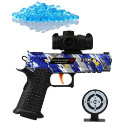 8706 Pistolet na kulki żelowe karabin z tłumikiem + akcesoria