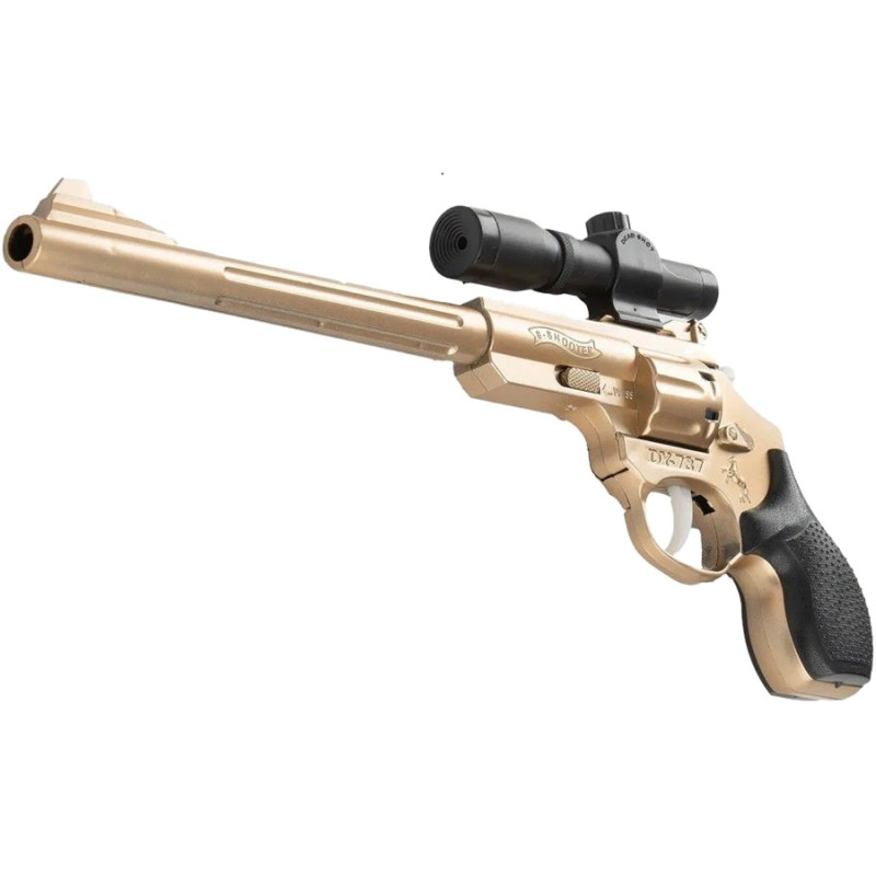4828 Pistolet na kapiszony spłonkę typu Rewolwer + magazynek luneta 