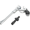 4828 Pistolet na kapiszony spłonkę typu Rewolwer + magazynek luneta 