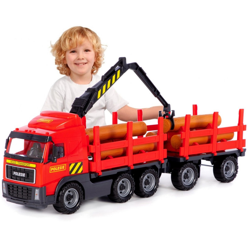 77cm Wielki Tir Dźwig Przyczepa z drewnem Transporter do przewozu dłużycy
