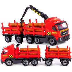 77cm Wielki Tir Dźwig Przyczepa z drewnem Transporter do przewozu dłużycy