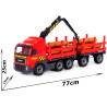 77cm Wielki Tir Dźwig Przyczepa z drewnem Transporter do przewozu dłużycy