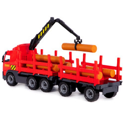 77cm Wielki Tir Dźwig Przyczepa z drewnem Transporter do przewozu dłużycy