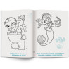 4870 Disney Junior Ariel Kolorowanka z naklejkami Praca Zbiorowa