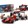 60443 Klocki Lego City F1 Pit stop mechanicy z bolidem Ferrari 322 elementy