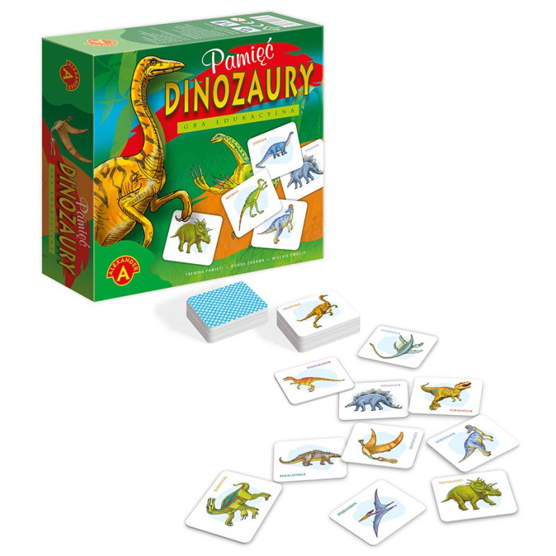 5332 GRA EDUKACYJNA ALEKSANDER PAMIĘĆ DINOZAURY