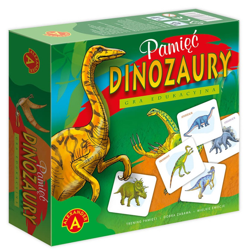 5332 GRA EDUKACYJNA ALEKSANDER PAMIĘĆ DINOZAURY