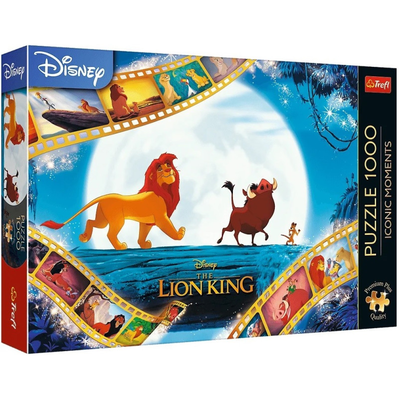 8316 TREFL PUZZLE PREMIUM PLUS QUALITY 1000 EL. ICONIC MOMENTS: KRÓL LEW