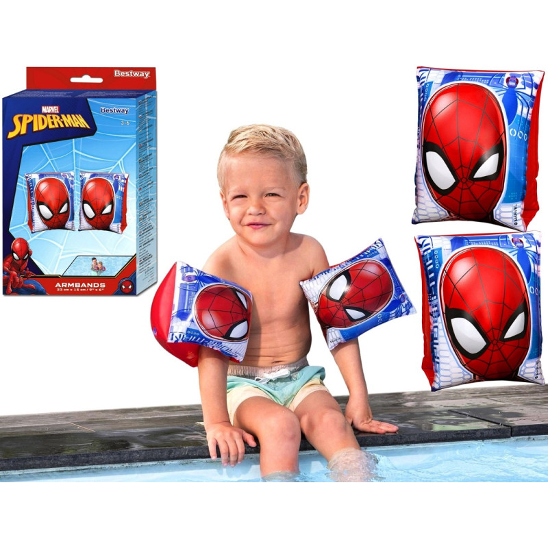 98001 Rękawki do pływania Spider-Man Bestway 23x15 cm dmuchane dzieci 