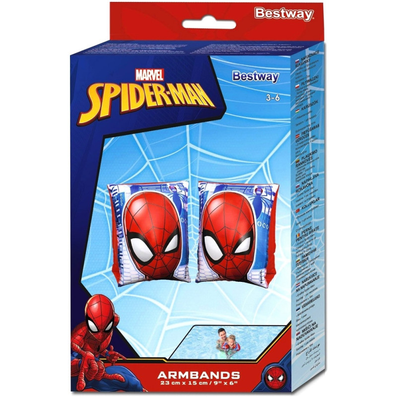 98001 Rękawki do pływania Spider-Man Bestway 23x15 cm dmuchane dzieci 