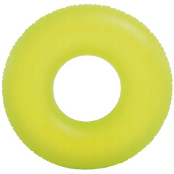 59262 Dmuchane koło do pływania 91cm XXL neonowe MIX do basenu jeziora