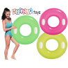 59258 Koło do pływania z uchwytami 76cm dmuchane neonowe 3 kolory INTEX