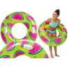 56261 Koło dmuchane do pływania z uchwytami 107cm Owoce do basenu plażowe INTEX