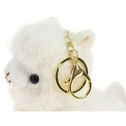 0116 Brelok Pluszowy Lama Maskotka do Kluczy Torebki Plecaka Pluszak 