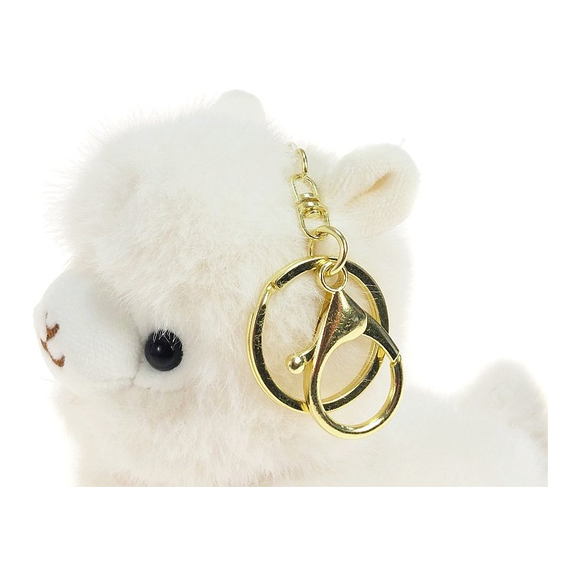 0116 Brelok Pluszowy Lama Maskotka do Kluczy Torebki Plecaka Pluszak 