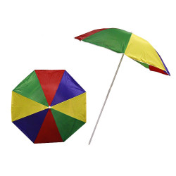 0686 DUŻY KOLOROWY PARASOL PLAŻOWY OGRODOWY