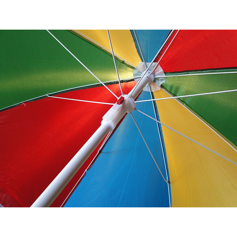 0686 DUŻY KOLOROWY PARASOL PLAŻOWY OGRODOWY