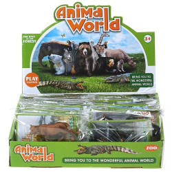 5899 Figurka Dzikie Zwierzęta Animal Zwierzątko Kolekcjonerskie Mix Wzorów