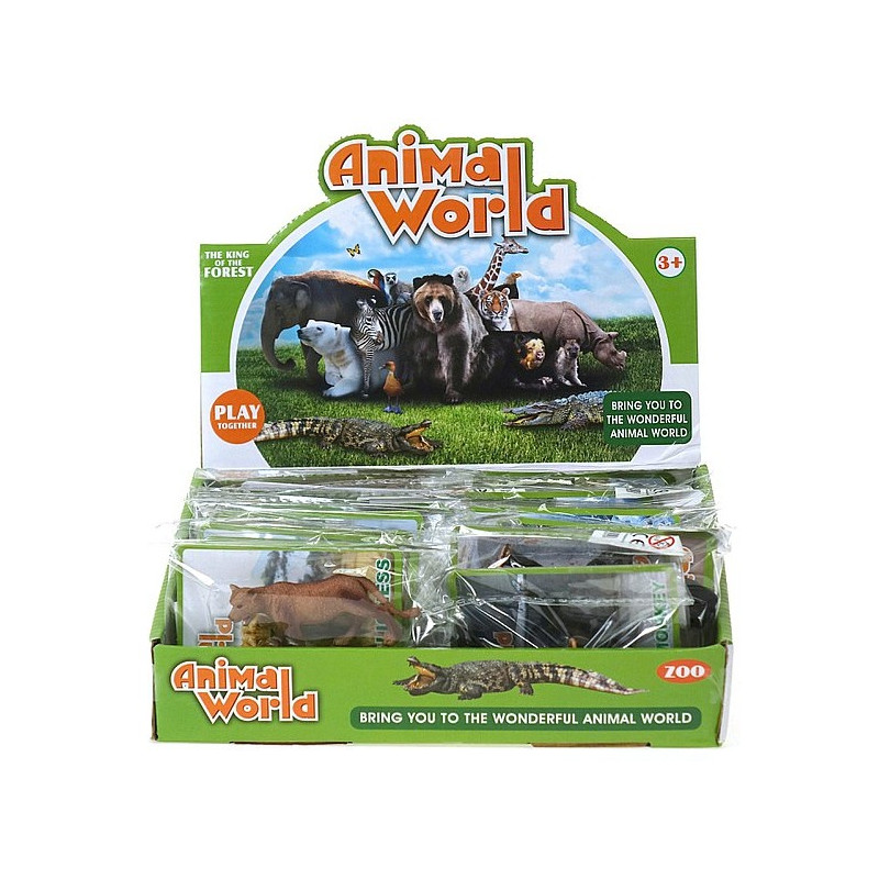 5899 Figurka Dzikie Zwierzęta Animal Zwierzątko Kolekcjonerskie Mix Wzorów