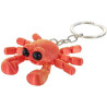 4107 Brelok Krab 3D ruchomy antystresowy do kluczy plecaka figurka 