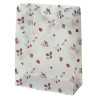 9011  Torba torebka prezentowa urodzinowa przeźroczysta 33 x 25 x 12 cm