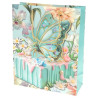 8868 Torba torebka prezentowa urodzinowa motyl 3D 31,5 x 25,5 x10 cm 
