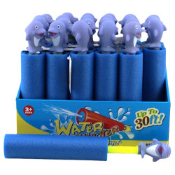 4877 Pompka Wodna Piankowa Wyrzutnia Wody Dla Dzieci głowa delfinka