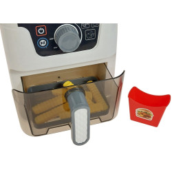 3438 Zabawka Air Fryer dla Dzieci - Interaktywny Zestaw Kuchenny z Frytkami 