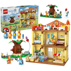11203 Klocki Lego Bluey - Dom rodzinny Blue 382 elementy 