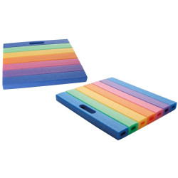 0103 KOLOROWA MATA DO SIEDZENIA COMFY PAD 