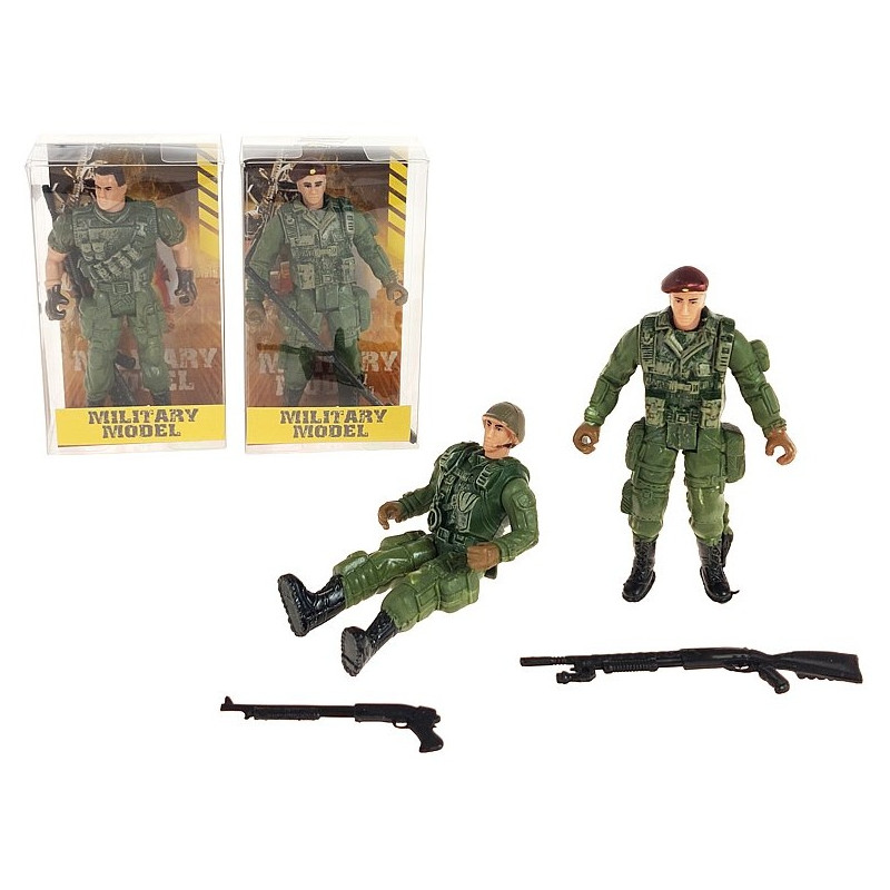 6798 Figurka Żołnierz Wojskowy Militarny Broń Karabin Akcesoria zabawka 