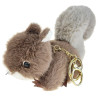 9300 Brelok Wiewiórka Pluszowa Maskotka Do Kluczy Torebki Plecaka Zawieszka