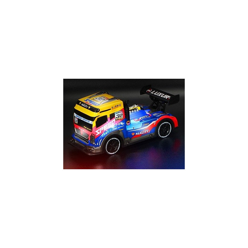 0918 Auto Ciężarówka Tir Zdalnie Sterowana Rc 1:18 Pilot Światła Akumulator