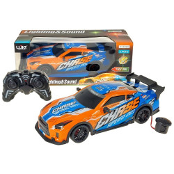 3842 Auto Rc Zdalnie Sterowane 2,4GHz Sportowe Światła Dźwięk Pilot 3+