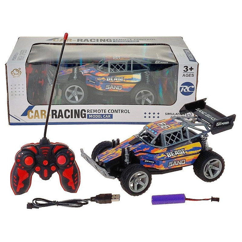 3034 Auto Rc Zdalnie Sterowane Terenowe Buggy Na Pilota Akumulator Usb 3+