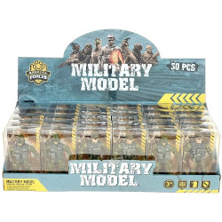 6804 Figurka Żołnierz Wojskowy Militarny Broń Karabin Akcesoria zabawka