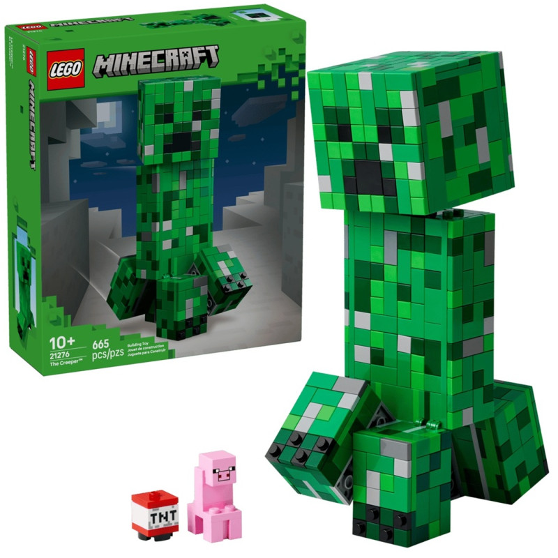 21276  Klocki Lego Minecraft Creeper Figurka 665 elementów