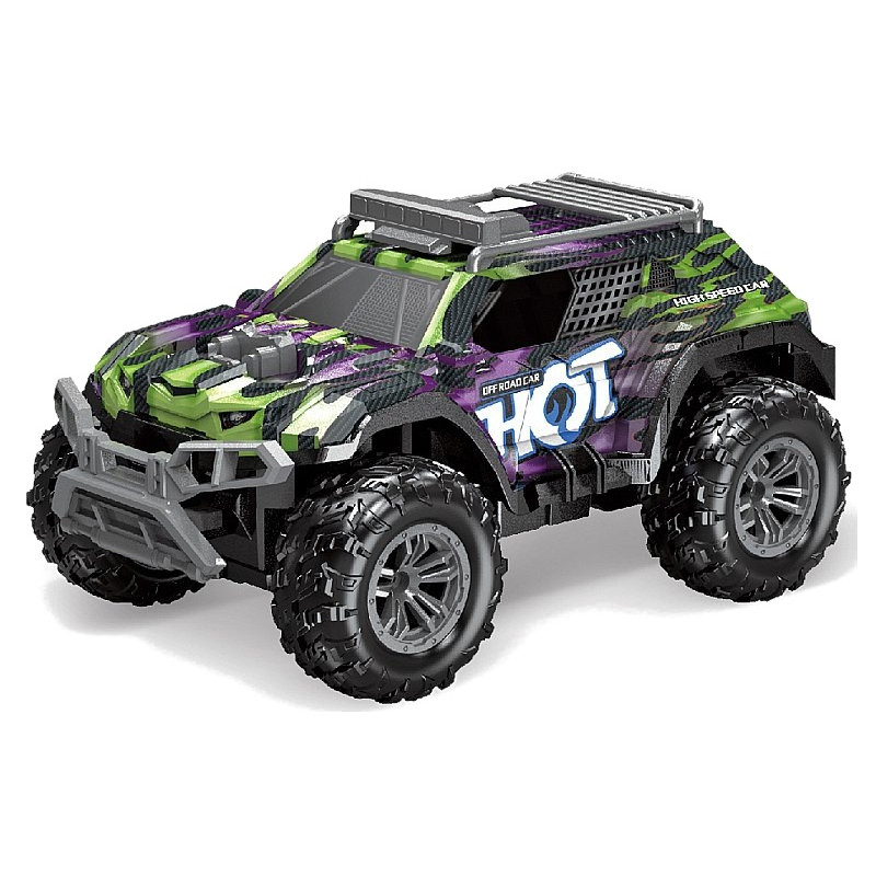 1663 Auto Terenowe Rc Zdalnie Sterowane 4x4 Pilot Akumulator Usb Światła