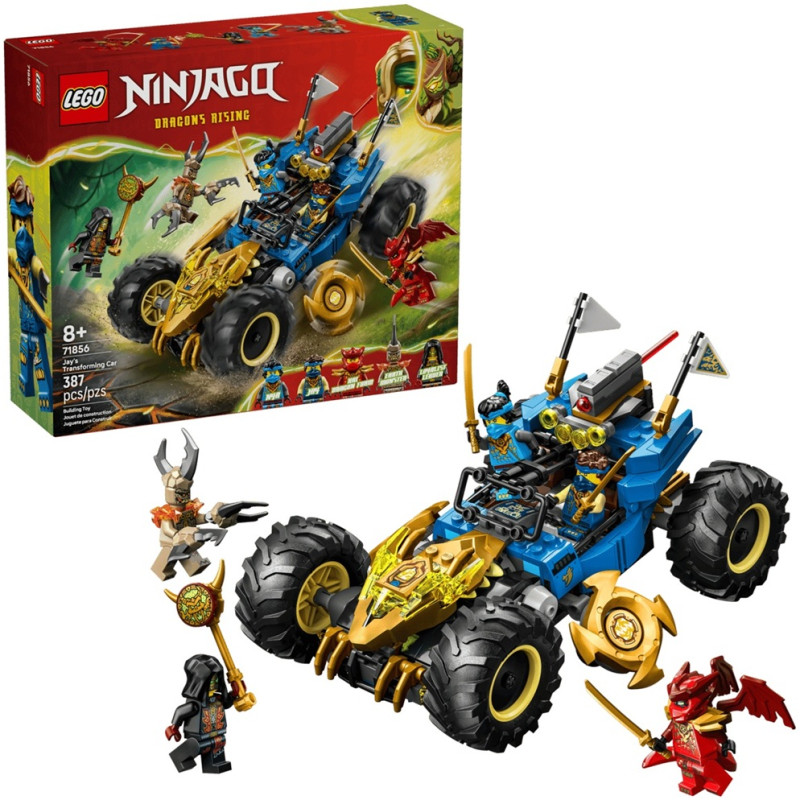 71856 Klocki Lego Ninjago Wielofunkcyjny samochód Jaya 387 elementów