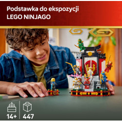 71866 Klocki Lego Ninjago Ozdoba z postaciami ninja 15-lecie  447 elementów 