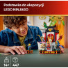 71866 Klocki Lego Ninjago Ozdoba z postaciami ninja 15-lecie  447 elementów 