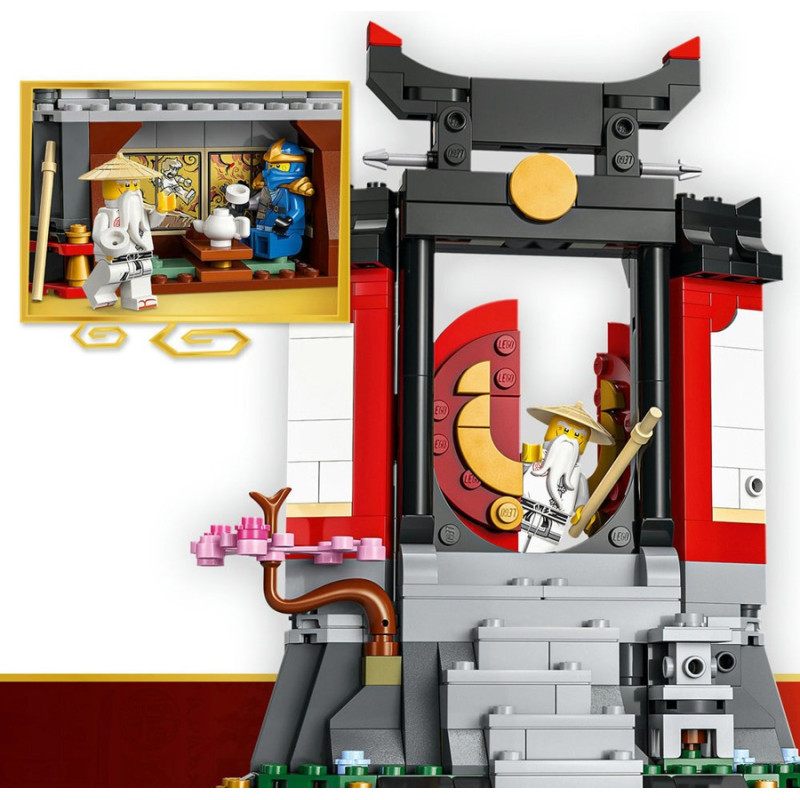 71866 Klocki Lego Ninjago Ozdoba z postaciami ninja 15-lecie  447 elementów 