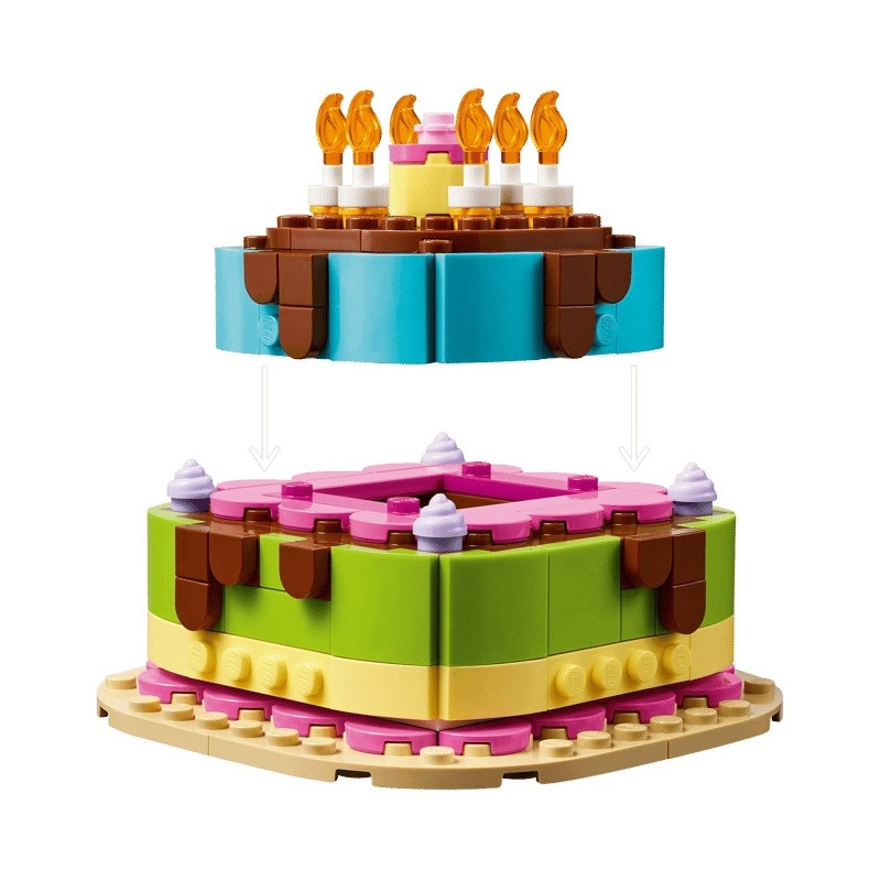40815 Klocki Lego Tort na przyjęcie urodzinowe 219 elementów 